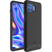 TUDIA Merge Motorola One 5G UW Case Dual Layer Easy Grip Heavy Duty Motorola Phone Case Matte Black