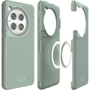 TUDIA MergeGrip Oneplus 12 Case 5G 2024 Magsafe Compatible Heavy Duty - Green Lily