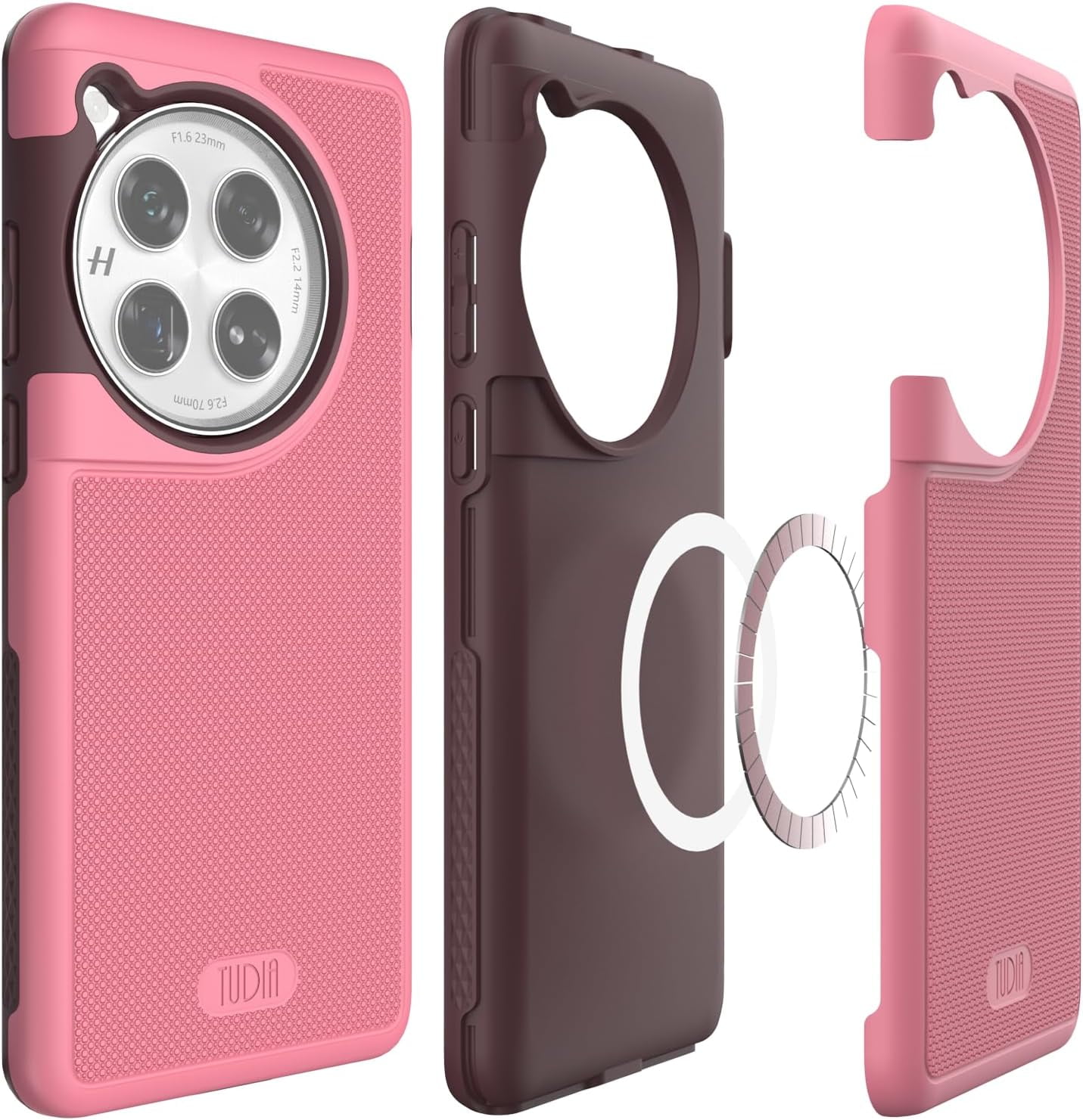 TUDIA MergeGrip Compatibel Met Xiaomi 15 5G (2025) Hoesje [Valtest] Militaire Kwaliteit Dubbellaags Schokbestendig Antislip Stevige Bescherm Case (Dennengroen