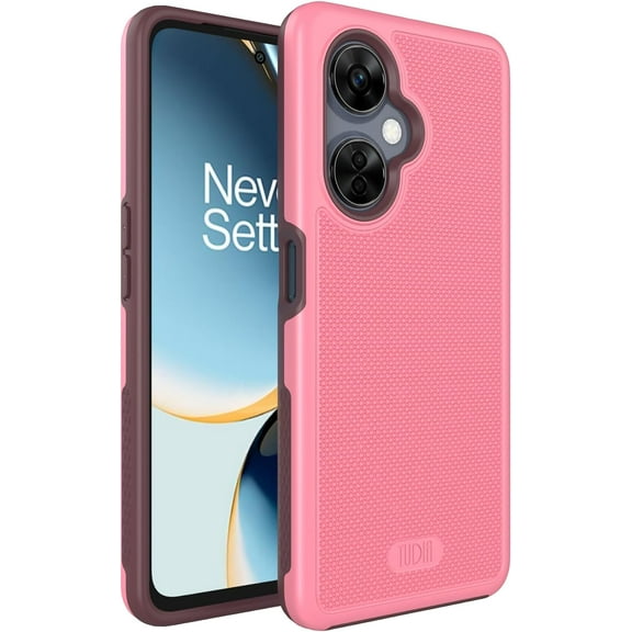 TUDIA MergeGrip Oneplus Nord N30 5G Case Dual layer Tough Heavy Duty Case - Smokey Pink