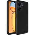 thumbnail image 1 of TUDIA MergeGrip Redmi 13C Case 4G / Xiaomi Poco C65 Case Heavy Duty Cover - Matte Black, 1 of 7