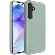 TUDIA MergeGrip Samsung Galaxy A55 5G Case 2024 Dual Layer Heavy Duty - Green Lily