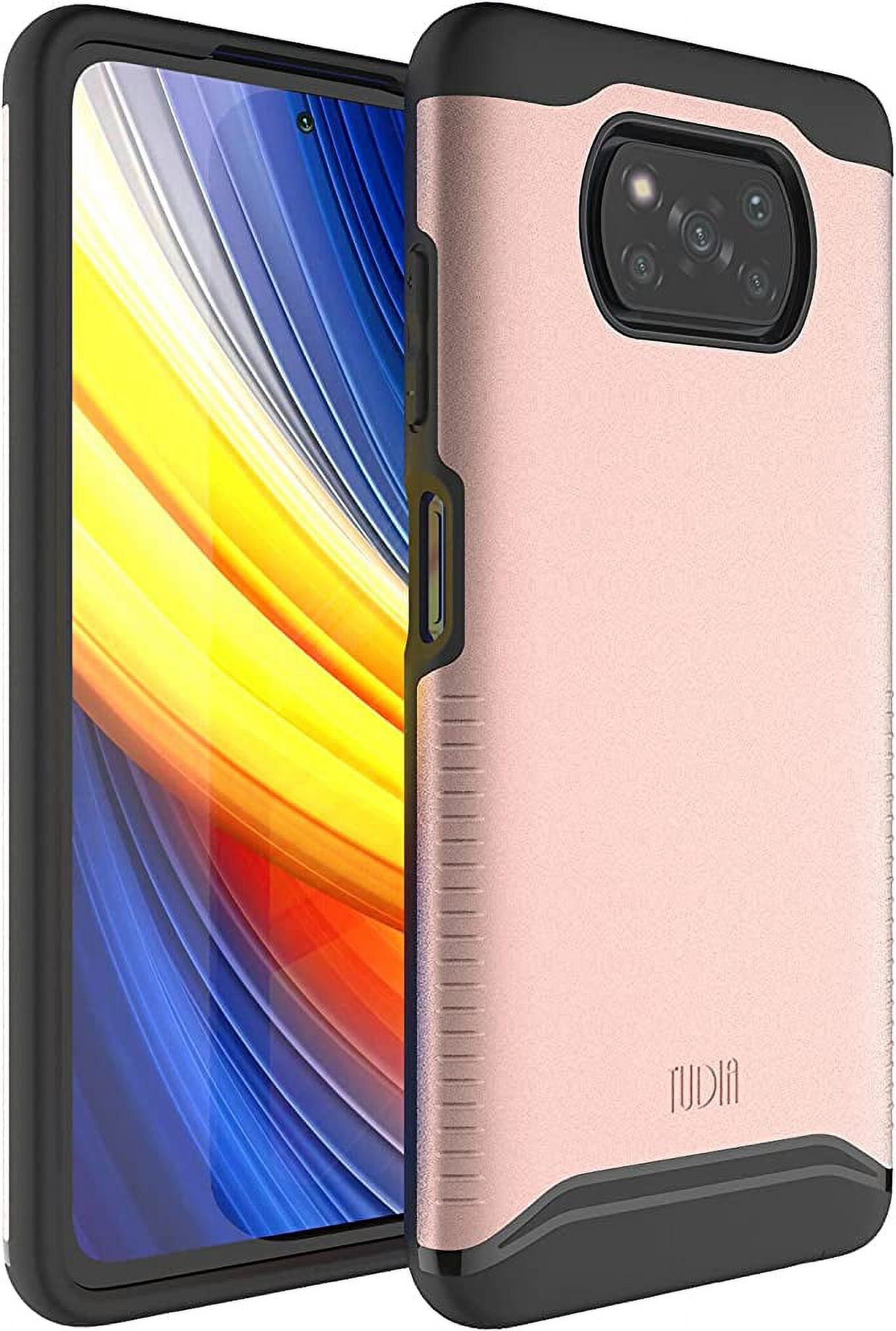 TUDIA for Xiaomi Poco X3 Pro Case/Poco X3 NFC Phone Case, [MERGE] Dual  Layer Slim Tough Non-Slip Heavy Duty Case Cover (Blue) 