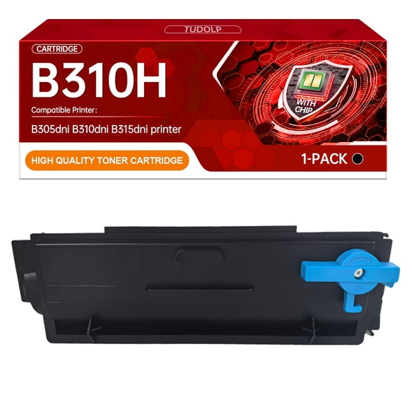 TUDOLP B310 B315 B305 Black High-Yield 006R04377 Toner Cartridge (with Chip) Compatible with Xerox B305 B310 B315 Printers Replaces for 006R04376 006R04377 006R04378 Toner(8,000 Pages)