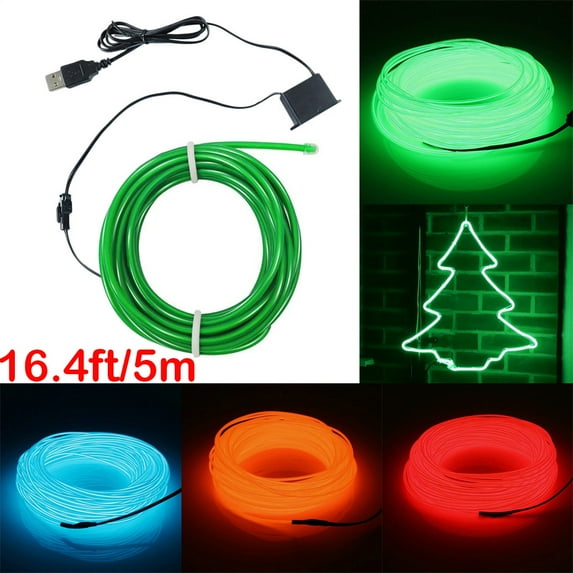 TUDOU Indoor/Outdoor Corded Waterproof LED Rope Light