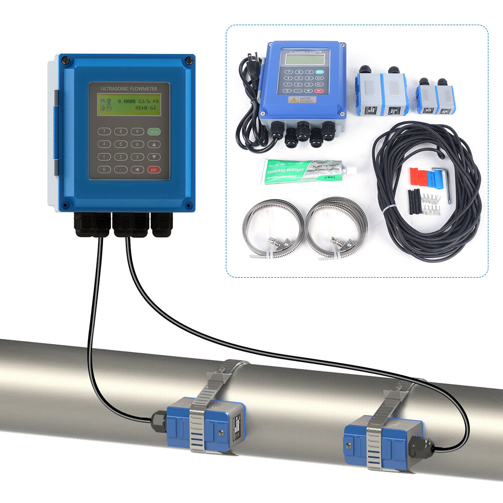 TUF-2000B+TM-1 TS-2 Ultrasonic Flow Meter Flowmeter Module Flowmeters ...