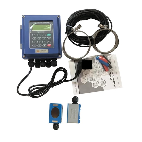 TUF-2000B Ultrasonic Liquid Flowmeter Flow Meter ,Easy Installation