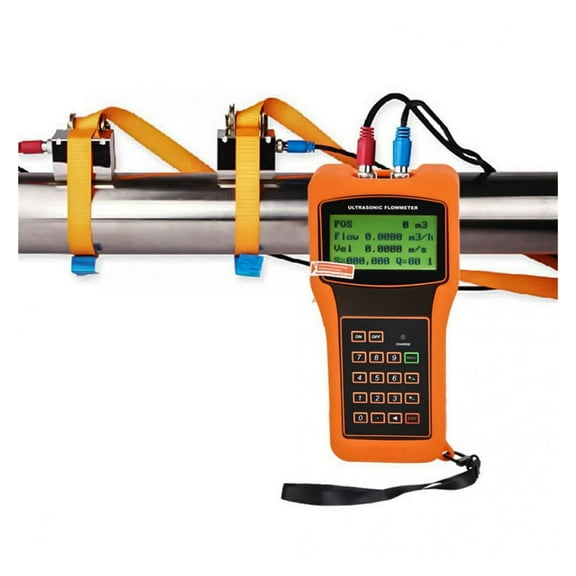 TUF-2000H TS-2(DN15~DN100) TM-1(DN50~DN700mm) TL-1(DN300~DN6000) Handheld Digital Liquid Ultrasonic Flow Meter Water Flowmeter