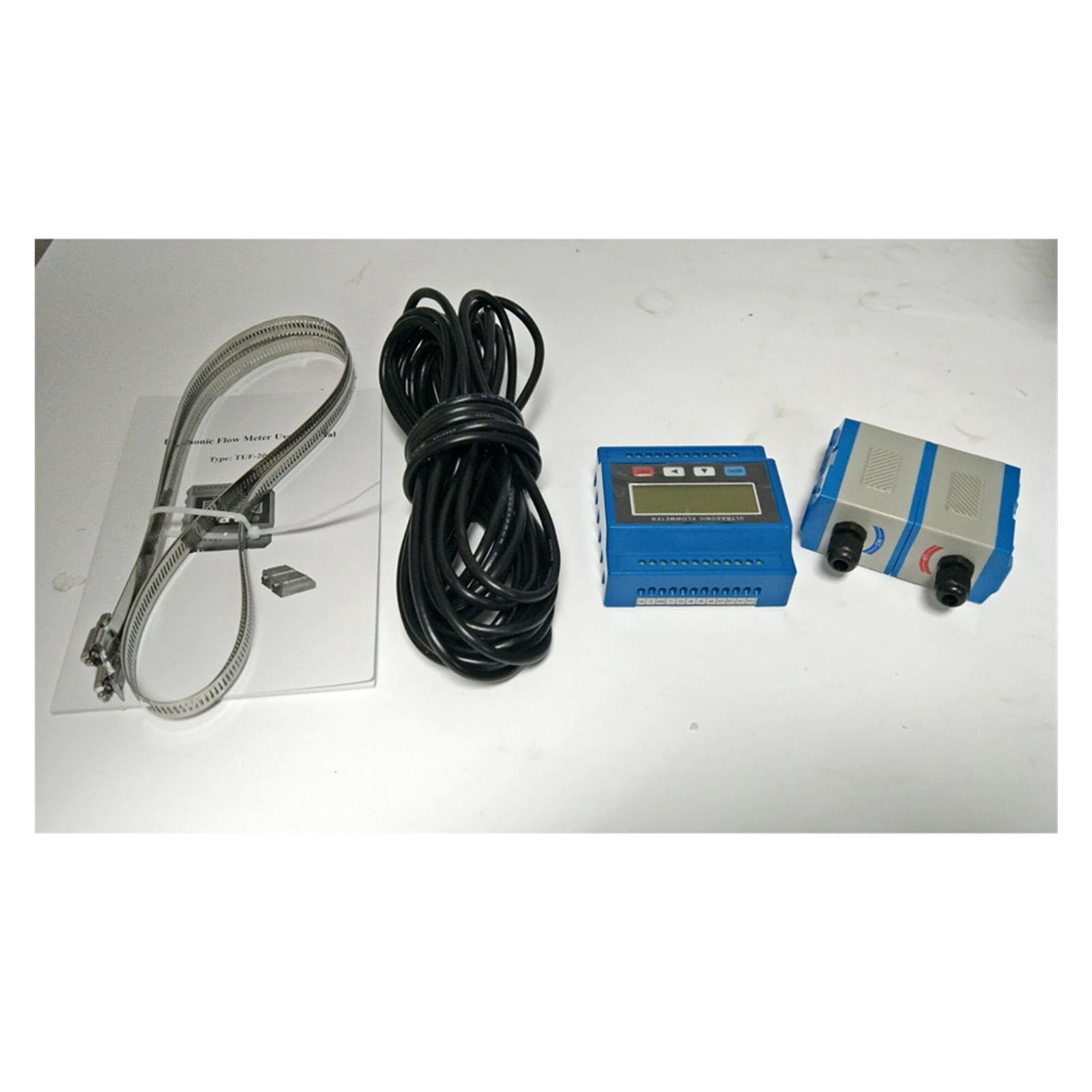 TUF-2000M TS-2 Digital Ultrasonic Flowmeter Flow Meter Ultrasinic Flow ...