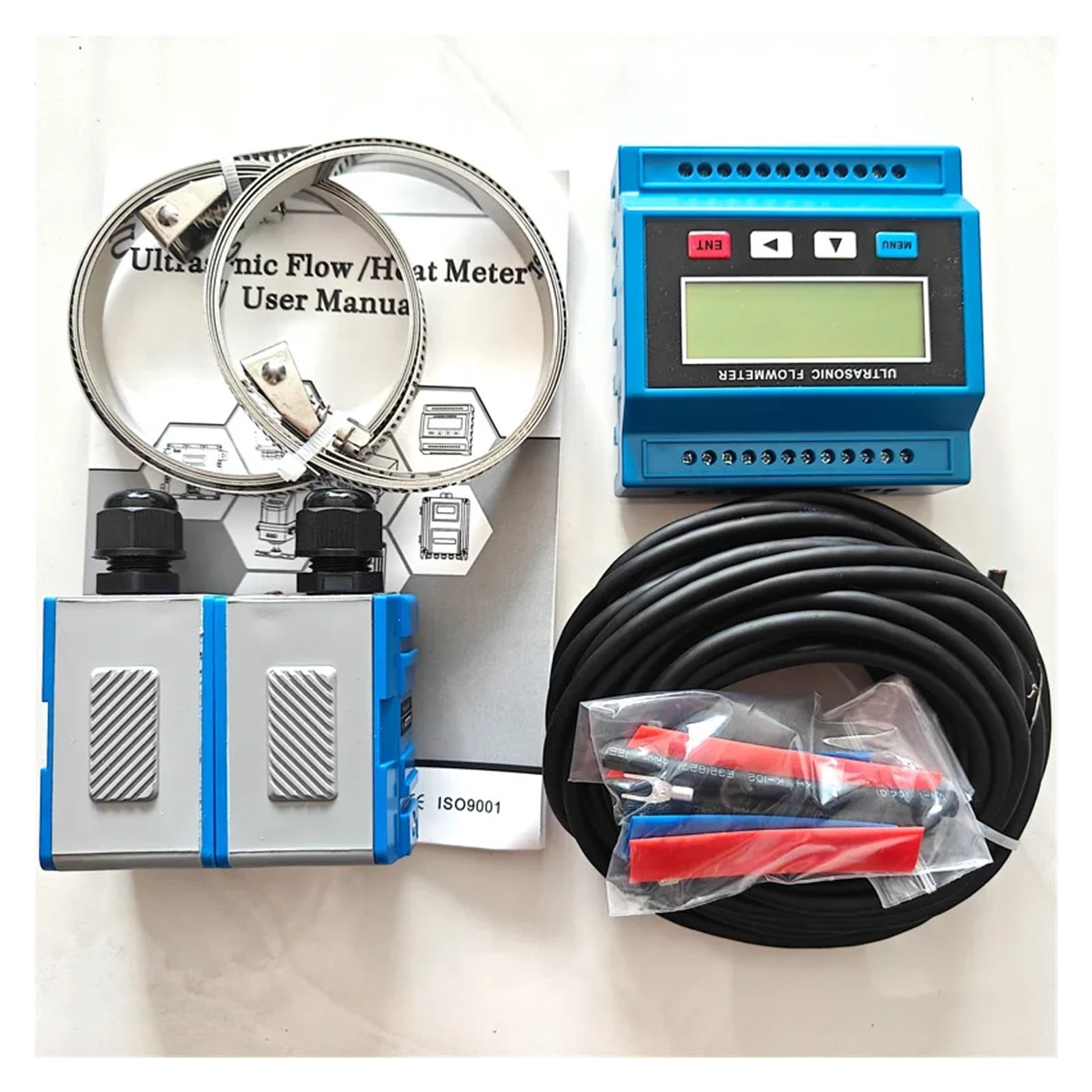 TUF-2000M TS-2 TM-1 DN15-700mm Ultrasonic Liquid Flow Meter Floweters ...