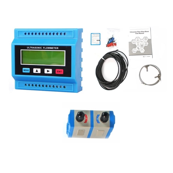 TUF-2000M Water Flow Meter TS-2(DN15~DN100) TM-1 TL-1-HT(-30~160) High-Tem Ultrasonic Module Sensor Digital Liquid Flowmeter ,Good Performance
