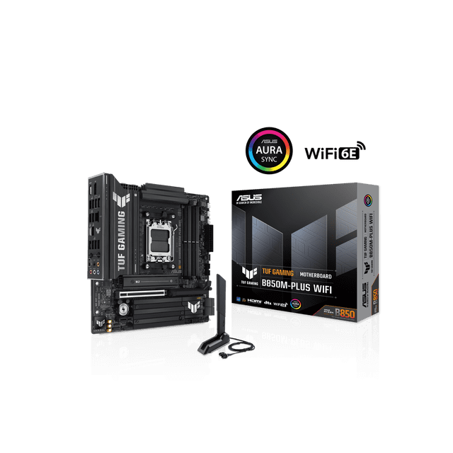 TUF B850M-PLUS WIFI Gaming Desktop Motherboard - AMD B850 Chipset ...