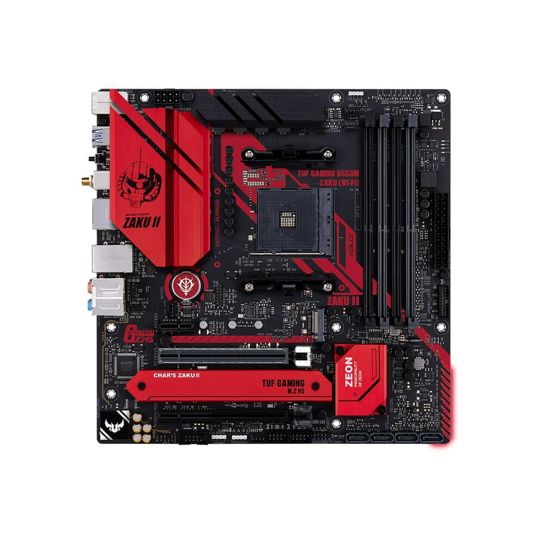ASUS TUF GAMING B550M (WI-FI) - ZAKU II EDITION ASUS TUF GAMING B550M (WI-FI) - ZAKU II EDITION