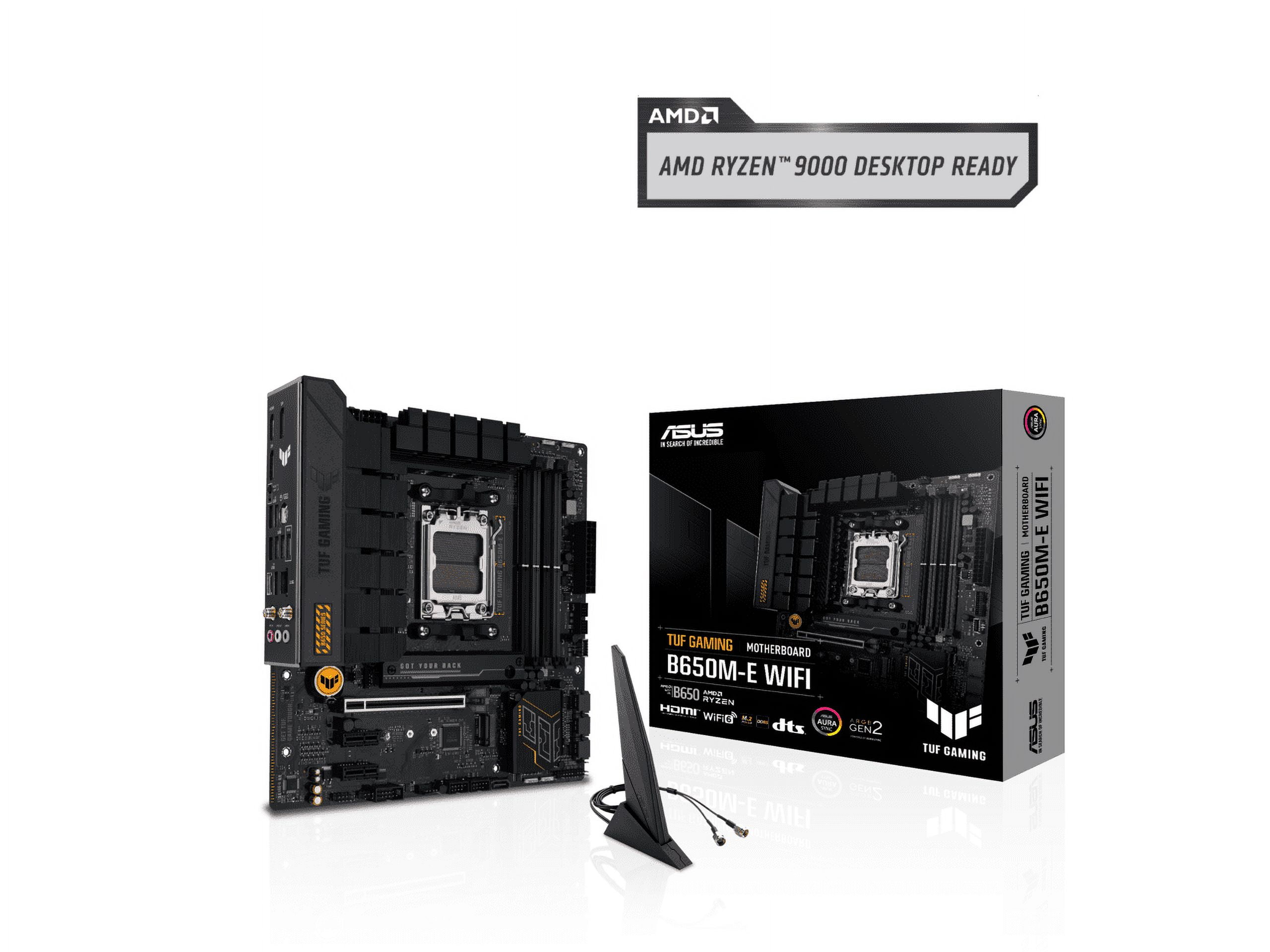 ASUS TUF GAMING B650M-E WIFI AMD Socket AM5 Micro-ATX Motherboard