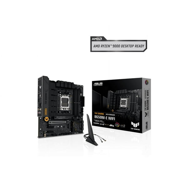 ASUS TUF GAMING B650M-E WIFI AMD Socket AM5 Micro-ATX Motherboard, DDR5, for AMD Ryzen 7000 Series