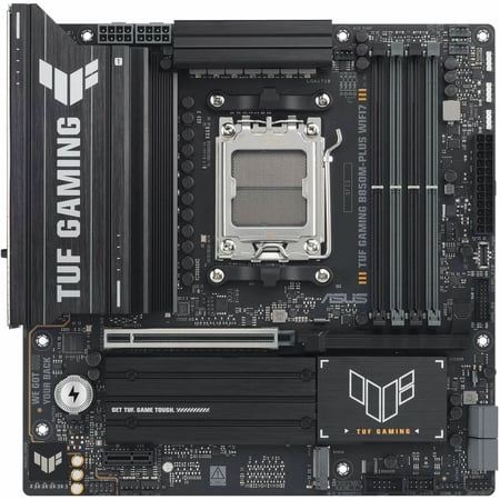 TUF B850M-PLUS WIFI7 Gaming Desktop Motherboard - AMD B850 Chipset - Socket AM5 - Micro ATX (tufgamingb850m-pluswif)