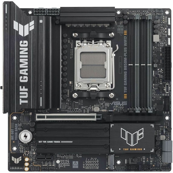 TUF B850M-PLUS WIFI7 Gaming Desktop Motherboard - AMD B850 Chipset - Socket AM5 - Micro ATX (tufgamingb850m-pluswif)
