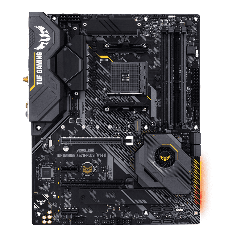 ASUS AM4 TUF X570-Plus Wi-Fi ATX Motherboard with PCIe Dual M