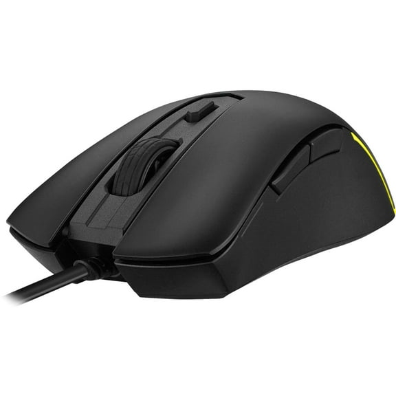 ASUS TUF Gaming M3 Gen II is an ultralight 59-gram wired gaming mouse with IP56 dust and water resistance, ASUS Antibacterial Guard, an 8000 dpi sensor, 60-million-click lifespan switches, PTFE mouse