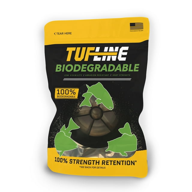 TUFLINE Clear Biodegradable Monofilament Fishing Line 200 Yard 12