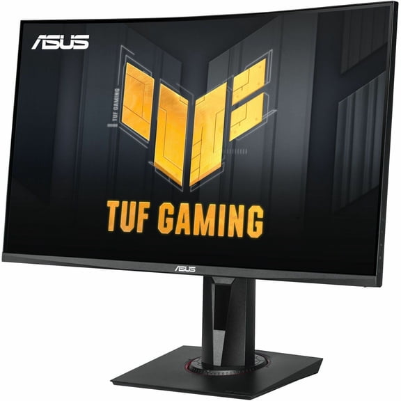 ASUS TUF Gaming 27 inch Full HD 240Hz AMD FreeSync Premium (Adaptive Sync) 1ms ELMB SYNC Built-in Speakers Curved Gaming Computer Monitor with Swivel & Tilt Stand VG27VQMY
