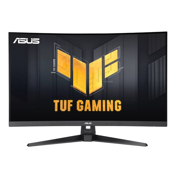TUF VG27WQ3B 27" Class Full HD Curved Screen Gaming LED Monitor - 16:9 - Black - 27" Viewable - Fast Vertical Alignment (VA) - LED Backlight - 2560 x 1440 - 16.7 Million Colors - Adaptive Sync - 30...