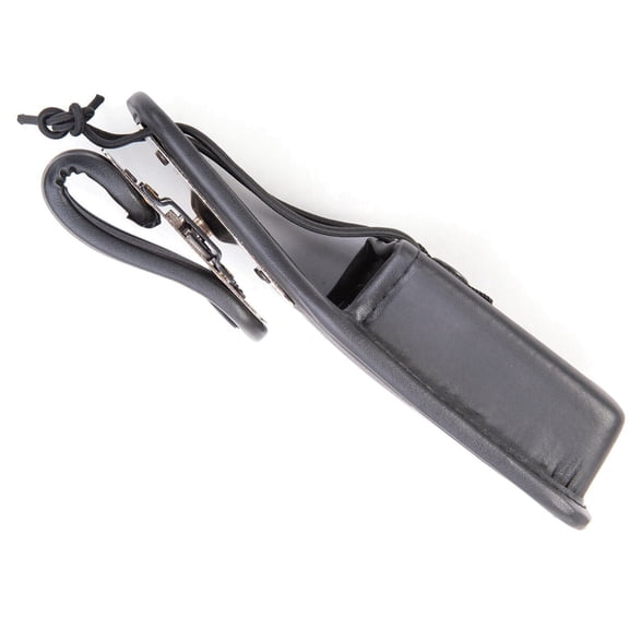 TUFF Products Slide-On Universal Radio Case, Black Plain, Swivel Mount, Fits Most Radios