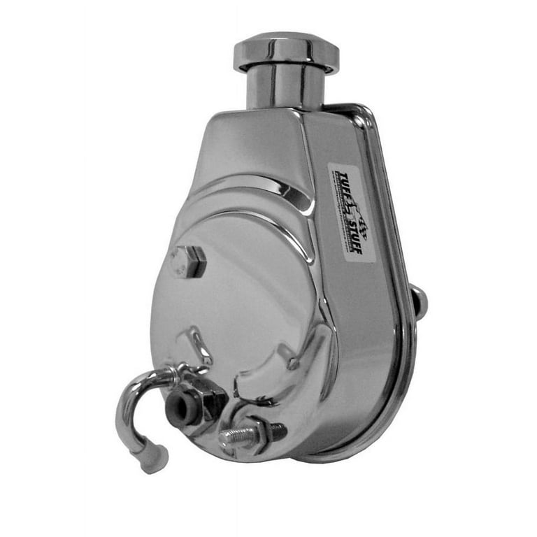 Tuff-Stuff Saginaw Power Steering Pump Chrome 1200 PSI Tuff-Stuff Saginaw Power Steering Pump Chrome 1200 PSI