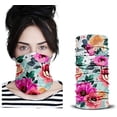 thumbnail image 1 of TUFF Sports Face Mask Headwear - Fishing Sun Mask, Neck Gaiter, Bandana for Men & Women, One Size, Brilliant Blossom, 1 of 5
