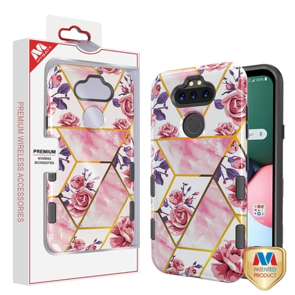 TUFF Subs Series Case for Lg K31 (Aristo 5)/Fortune 3/Tribute Monarch / Phoenix 5 - Rose Marble