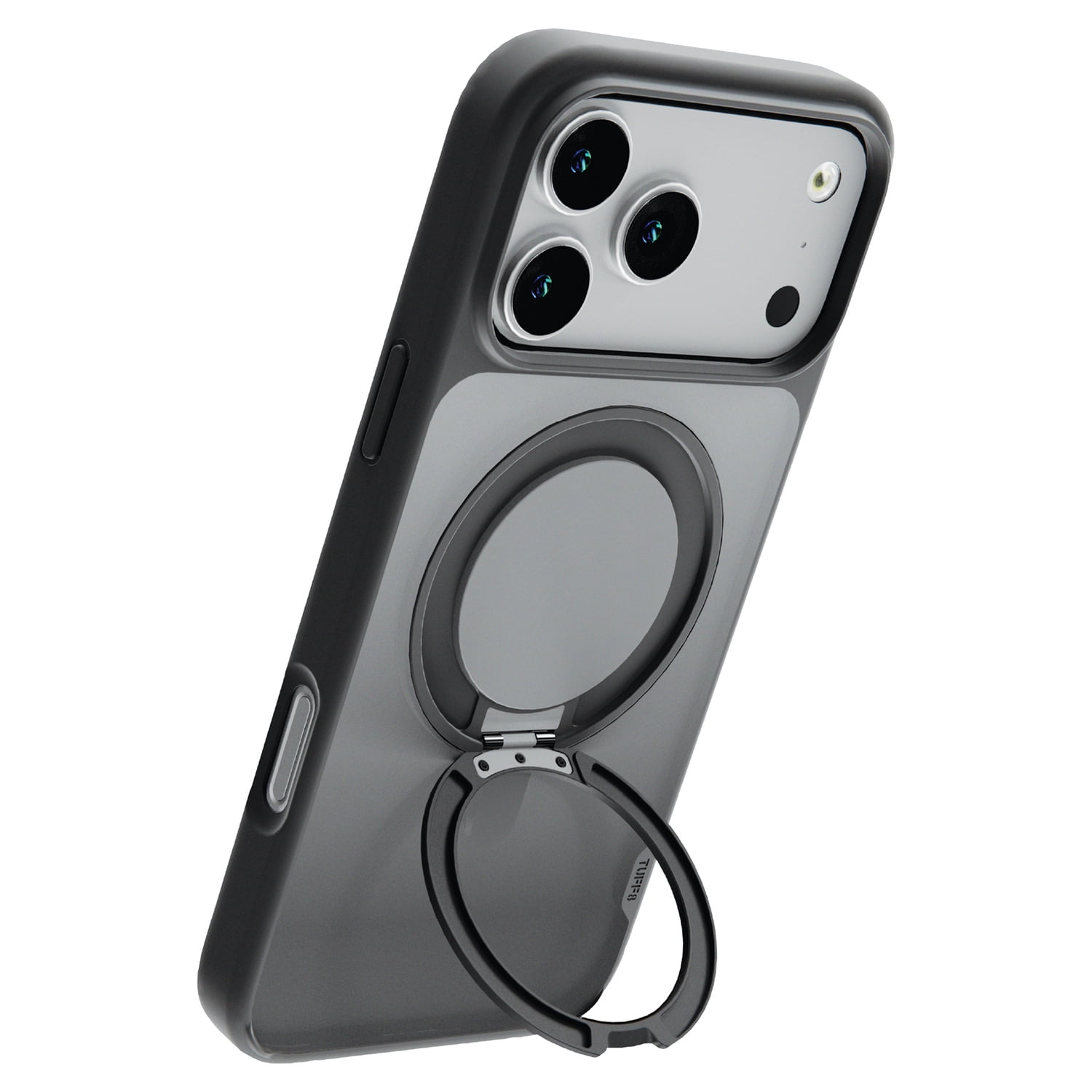 TUFF8 iPhone 18 Pro Max Glide360 Mag Case, Smoke Black