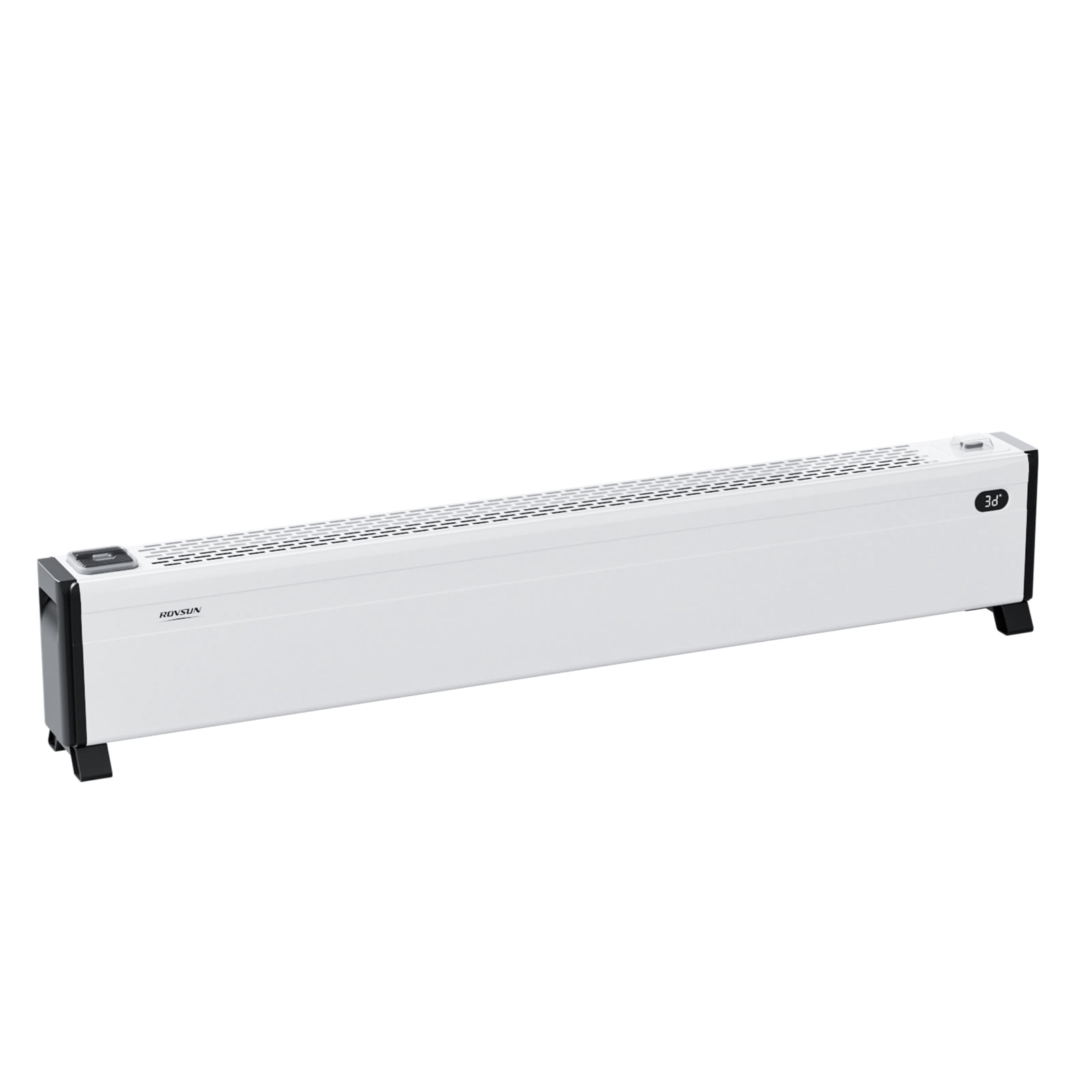TUFFIOM 1500W Electric Baseboard Heater with Button Control, Space ...