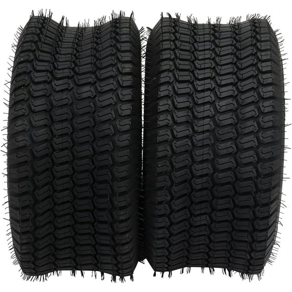 TUFFIOM 20x10.00-10 Lawn Mower Tires Set of 2, 4PR Turf Tire Lawn & Garden Tires, Compatible With Most Lawn & Garden Utility Vehicles, Tubeless