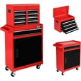thumbnail image 1 of TUFFIOM 5-Drawer Rolling Tool Chest, Tool Storage Cabinet with Adjustable Shelf, Tool Organizer Box, 1 of 9