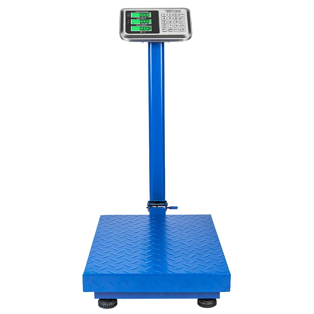 TUFFIOM 661lbs Weight Electronic Platform Scale,Digital Floor Heavy