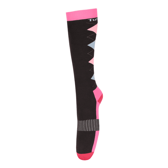 TUFFRIDER NEON WINTER ARGYLE SOCKS Neon Pink Standard