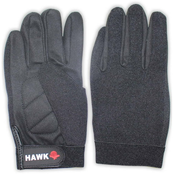 TUFFSTUFF Large Mechanics Gloves | 2-Way Stretch, Padded & Reinforced | Breathable & Machine Washable | Adjustable Wrist