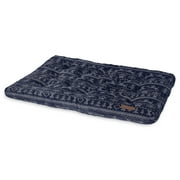 Vibrant Life Jumbo Dog Bed, X-Large Pillow Dog Bed, 48" x 38", Navy Fair Isle