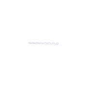 TUFTEX 022167 7 Square Closure Strip, Polyethylene Foam Material, 3 ft Length, 1" Width, Horizontal Mounting, White Finish, Pack Of 5