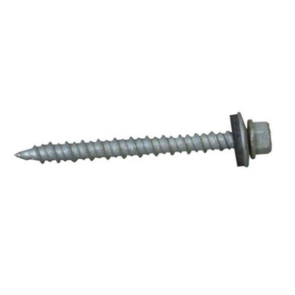 Tuftex 849 Hex Washer Head Coarse Screw, 1/4 Inch