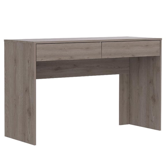 UrbanPro Modern Engineered Wood Ash Lasko Computer Desk Two Drawer