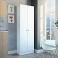 thumbnail image 1 of Multistorage Pantry Cabinet, Five Shelves, Double Door Cabinet White, 1 of 9