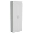 thumbnail image 1 of TUHOME Nepal Pantry Cabinet with Two-Door Vertical Storage, Five Spacious Interior Shelves, 1 of 6