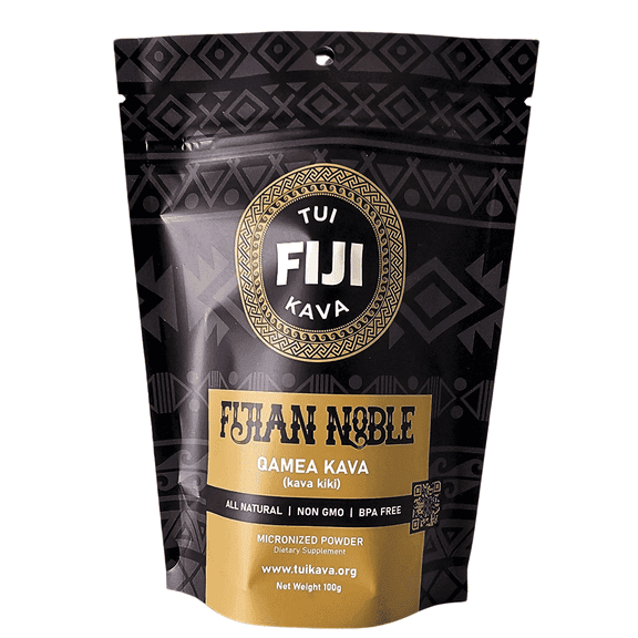 TUI KAVA Micronized Noble Kava Root Powder 100g (3.5oz) Pure Fijian Herbal Supplement for Sleep, Mood, Stress & Focus Support  Heady Kavalactone Formula