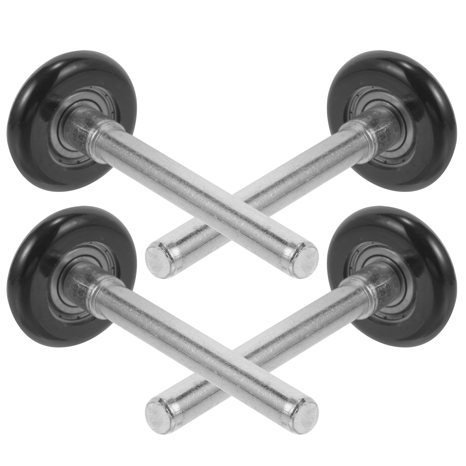 TUIBELY 4pcs Garage Door Rollers Precision Nylon Garage Door Rollers