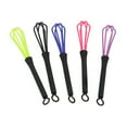 TUIBELY 5 Plastic Hair Dye Stirrers for Salon Hairdressing