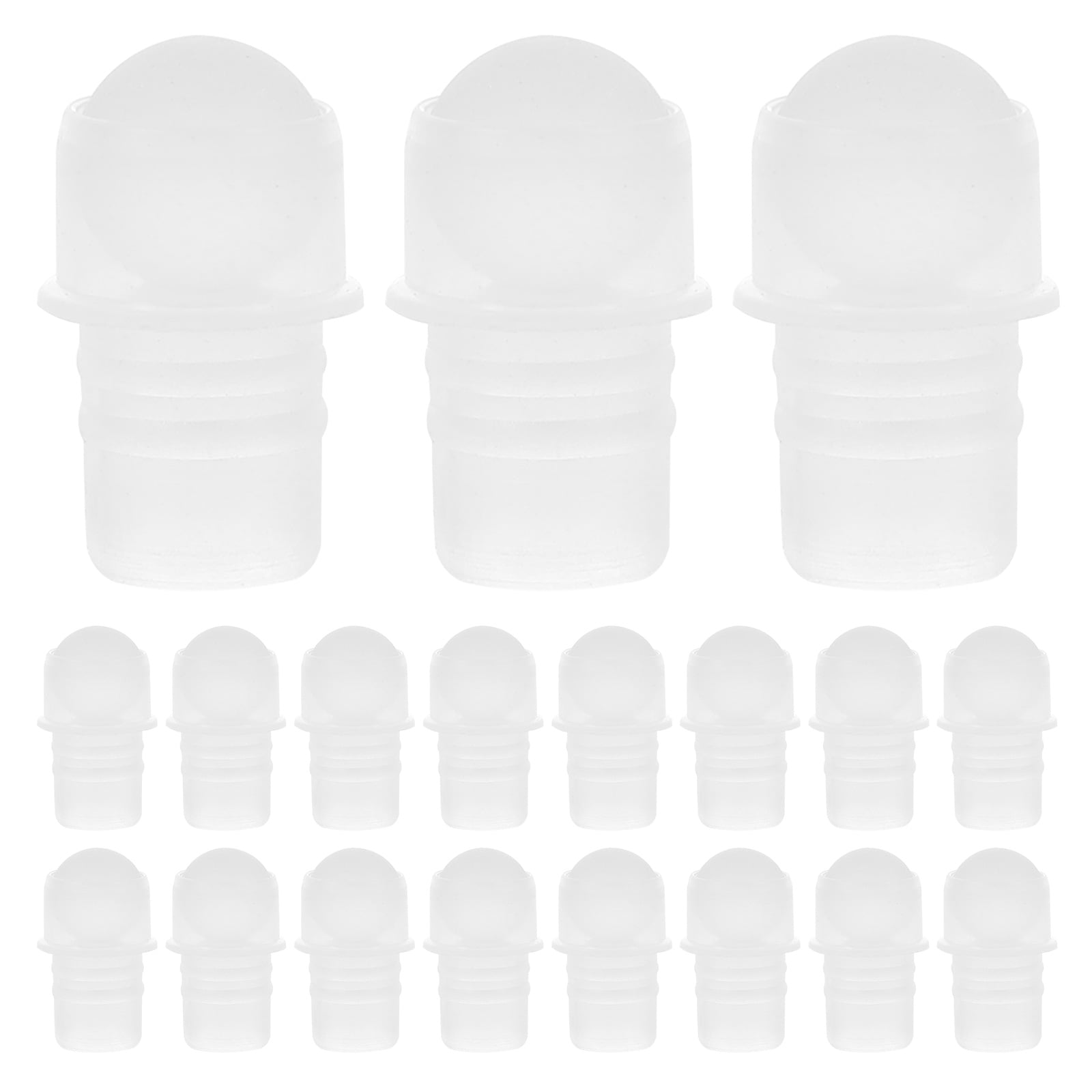 TUIBELY 50pcs Roller Essential Oil Perfume Bottles Inserts Refillable