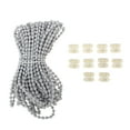 TUIBELY Beaded Chain Cord for Roller Blinds & Vertical Windows