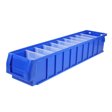 TUIBELY Blue 500 Bin Organizer for Car Tools and Parts Storage