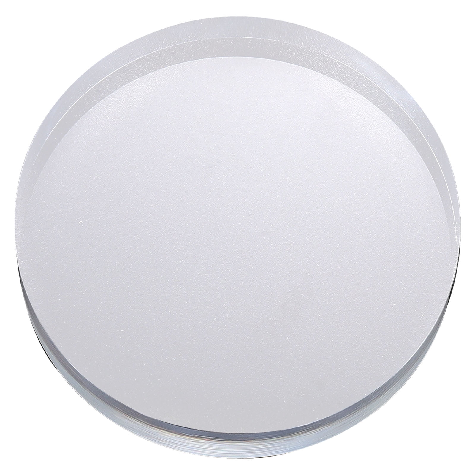 TUIBELY Clear Acrylic Display Base for Collectibles & Cosmetics